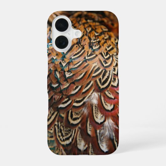 キジの羽 iPhone 16ケース (裏面)