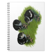 キジの黒い雛 ノートブック (正面)