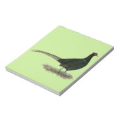 キジの黒鶏 ノートパッド (回転)