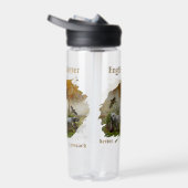 キジを使ったイギリスのセッター、アート ウォーターボトル (右面)