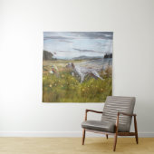 キジを使ったイギリスのセッター、アート タペストリー (インサイチュ)