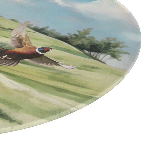 キジを指すドイツの短いポインタ カッティングボード (角)