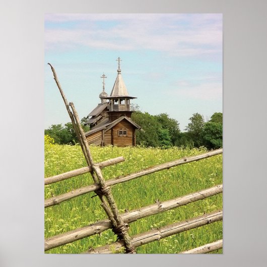 キジアイランドチャーチ ポスター (正面)