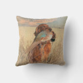 キジ付アイリッシュセッター クッション (裏面)