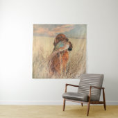 キジ付アイリッシュセッター タペストリー (インサイチュ)