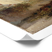 キジ射撃、 発砲(キャンバス上の油) ポスター (角)