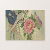 キジ日本のア・牡丹 ジグソーパズル (横)