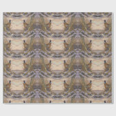 キジ柱キャンドルフラスクギフトボックスセラミックタイル ラッピングペーパー (フラット)