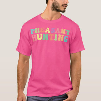 キジ狩りキザントハンター Tシャツ