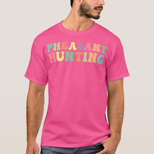 キジ狩りキザントハンター Tシャツ (正面)
