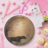 キジ狩りポスタータペストリーのコーヒーマグ ペーパープレート (パーティー)