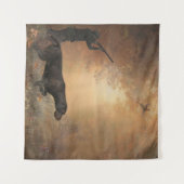 キジ狩りポスター タペストリー (正面(横))