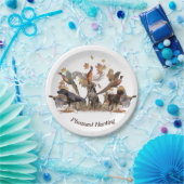 キジ狩り ペーパープレート (パーティー)