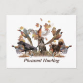 キジ狩り ポストカード (正面)