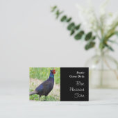 キジ猟鳥 名刺 (スタンド正面)