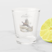 キジ王室の狩り ショットグラス (裏面)