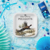 キジ王室の狩り ペーパープレート (パーティー)