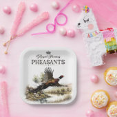 キジ王室の狩り ペーパープレート (パーティー)