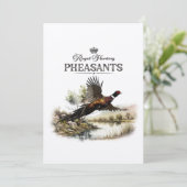 キジ王室の狩り 招待状 (スタンド正面)