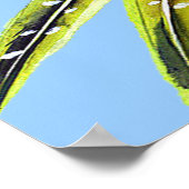 キジ立ポスタースケッチ5 ポスター (角)