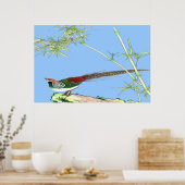 キジ立ポスタースケッチ7 ポスター (キッチン)