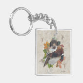 キジ雪グローブのドイツの短剣ポインタ キーホルダー (正面左)