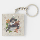 キジ雪グローブのドイツの短剣ポインタ キーホルダー (裏面)