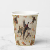 キジ類、キジ類は永遠 紙コップ (裏面)