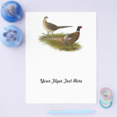 キジ類:リンネックペア チラシ (シングル)