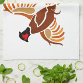 キジ キッチンタオル (折り畳み)