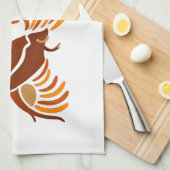 キジ キッチンタオル (四つ折り)