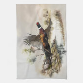 キジ キッチンタオル (縦)