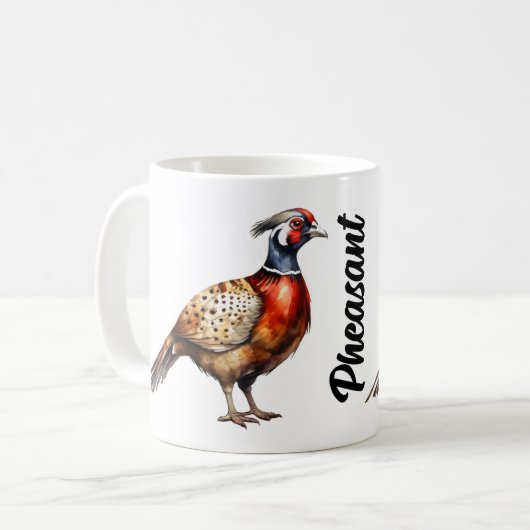 キジ コーヒーマグカップ (正面左)