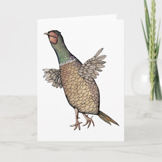 キジ シーズンカード (正面)