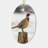 キジ セラミックオーナメント (左)