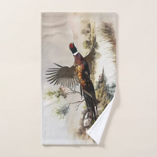 キジ バスタオルセット (ハンドタオル)