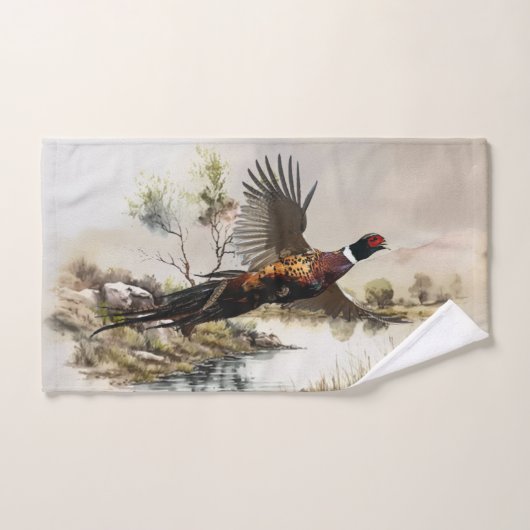 キジ バスタオルセット (ハンドタオル)