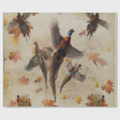 キジ ラッピングペーパー (フラット)