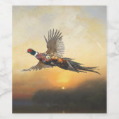 キジ ワインラベル (シングルラベル)