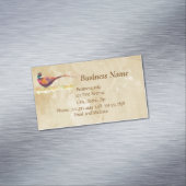 キジ,鳥,自然,環境,名刺 マグネット名刺 (インサイチュ)