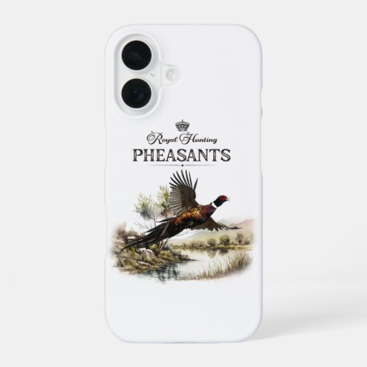 キジ iPhone 16ケース (裏面)