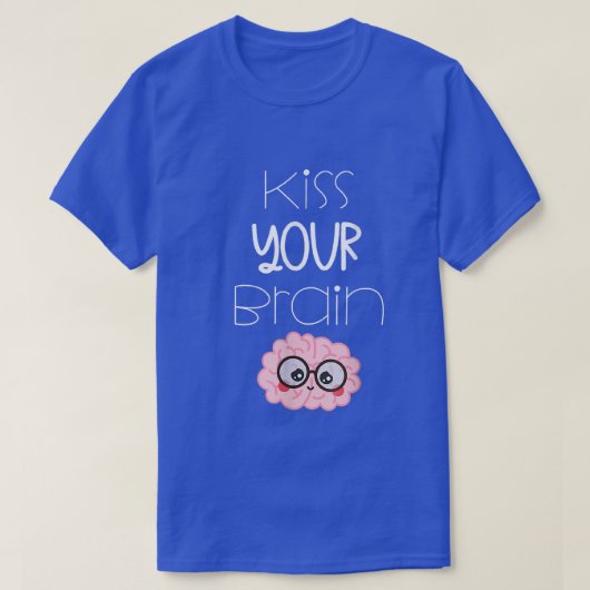 キスあなたの脳先生 Tシャツ (デザイン正面)