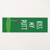 キスおもしろいのパッカスタムトヨガマット ヨガマット (正面(横))