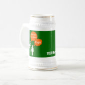 キスおもしろい私はアイルランド人だ ビールジョッキ (正面左)