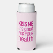 キスお前の健康に良い。 スリム缶クーラー (Seltzer正面)