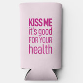 キスお前の健康に良い。 スリム缶クーラー (正面)