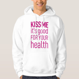 キスお前の健康に良い パーカ
