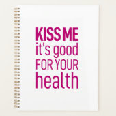 キスお前の健康に良い プランナー手帳 (正面)