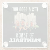 キスからのバラ ガラスコースター (裏面)