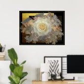 キスからのバラ ポスター (ホームオフィス)